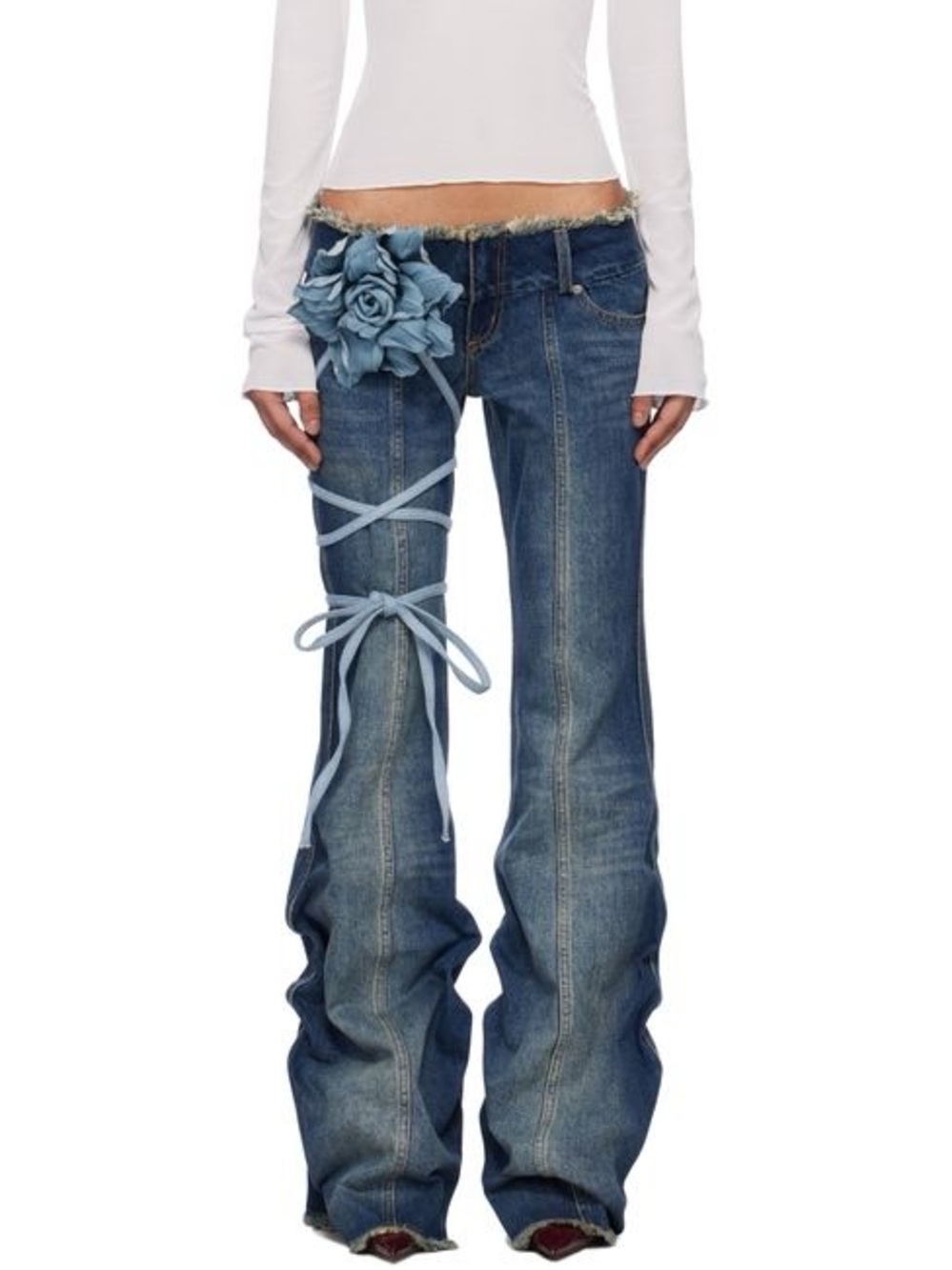 Fanci Club Low-Rise Women’s Jeans